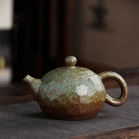 japanese style retro side handle teapot stoneware kung fu tea set household simple tea making xi shi pot zen ceramic single pot