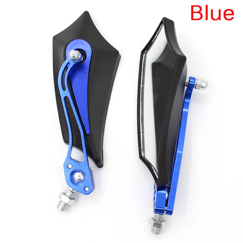 Зеркало заднего вида мотоциклетное универсальное 8/10 мм 1 пара|Боковые зеркала и