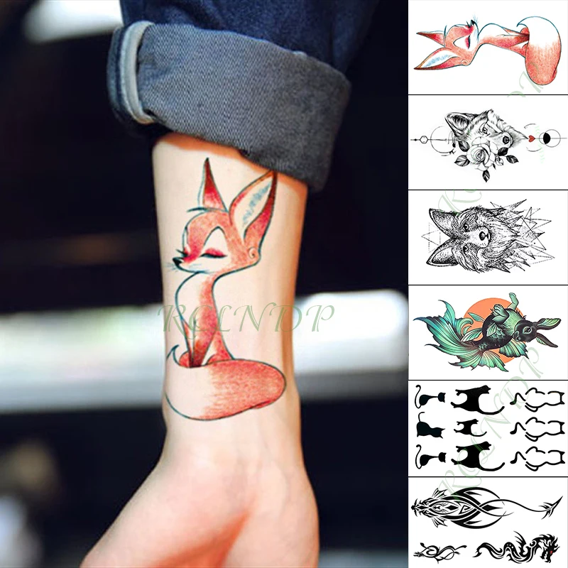 Waterproof Temporary Tattoo Sticker movie Sexy Girl leon feather Fake Tatto Hand Arm Flash Tatoo for Men Women | Красота и здоровье