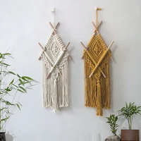 new arrival macrame tapestry wall boho decor hand woven hanging tapestries home living room wall hanging decoration