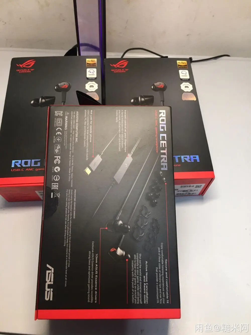 

CETRA in-ear RGB game headset 3 .5mm type c plug