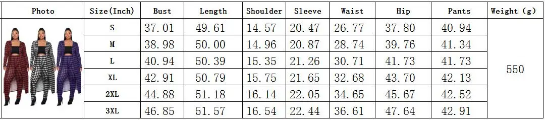 

2021 spring new fashion Plaid print casual two piece loose V-Neck long sleeve cape and pants women's suit