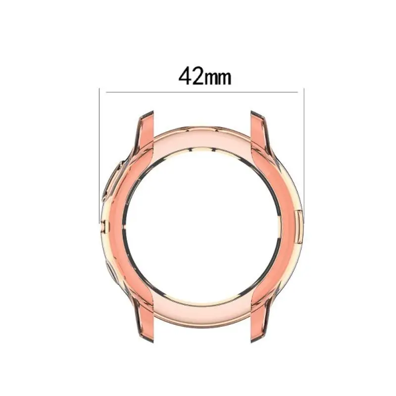 

1pcs Suitable For Samsung Galaxy Watch Active2 Electroplating All-inclusive PC Protective Shell Tempered Film 44mm Durable