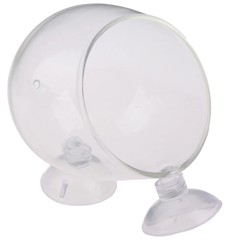 Украшение для аквариума цилиндр посадки в горошек миниатюрный Хрустальный