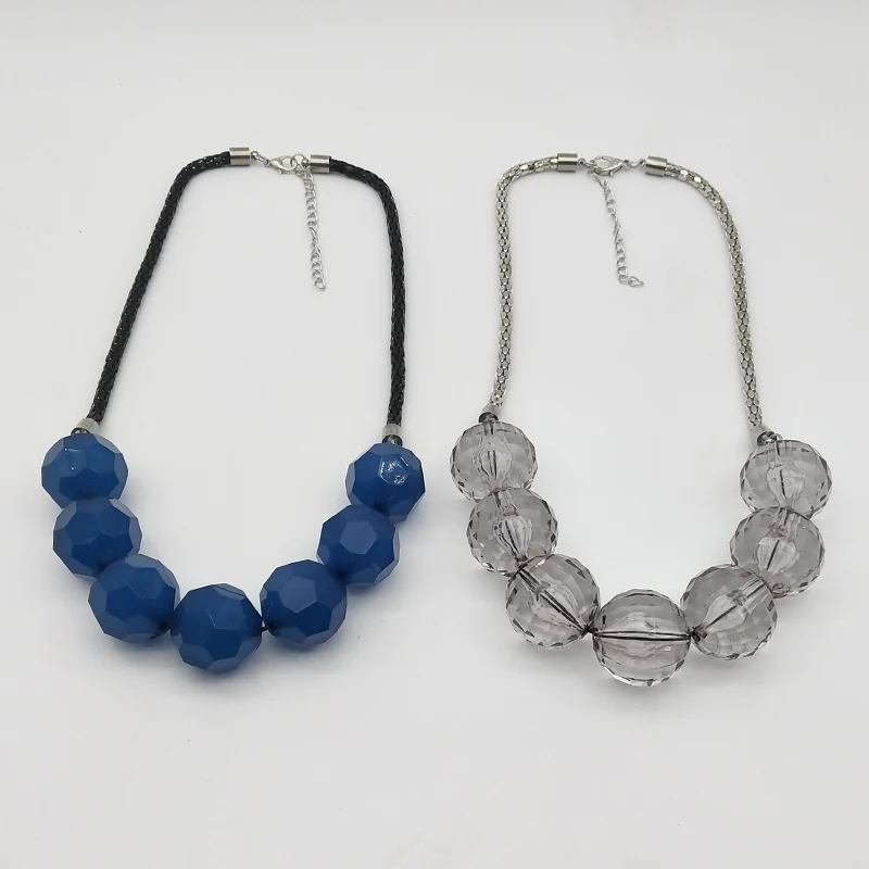 Dandie модное акриловое ожерелье из бисера милые простые женские аксессуары |