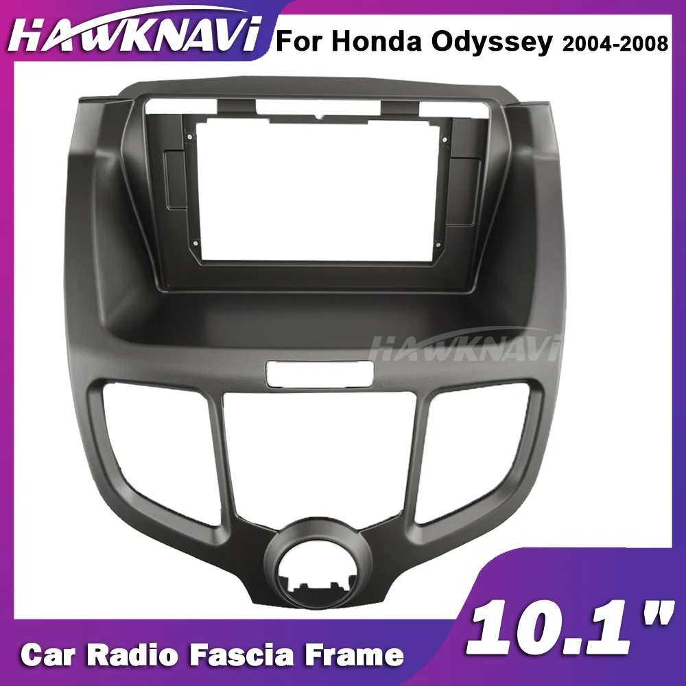 Hawknavi 10 1 дюймов 2 Din Автомобильная радиоустановка рамка для Honda Odyssey 2004-2008