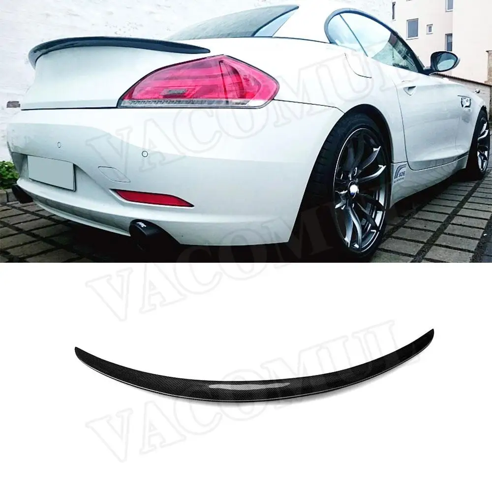 

Автомобильная утконожка из углеродного волокна для BMW Z4 E89 Coupe 2009-2016, задний спойлер, крыло FRP