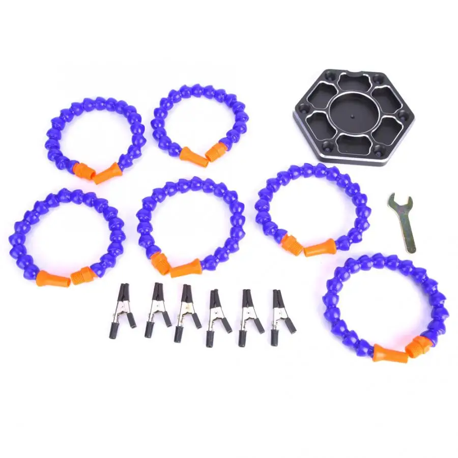 Держатель для паяльника 6 шт. нейлоновые Ручки Печатная плата Инструменты