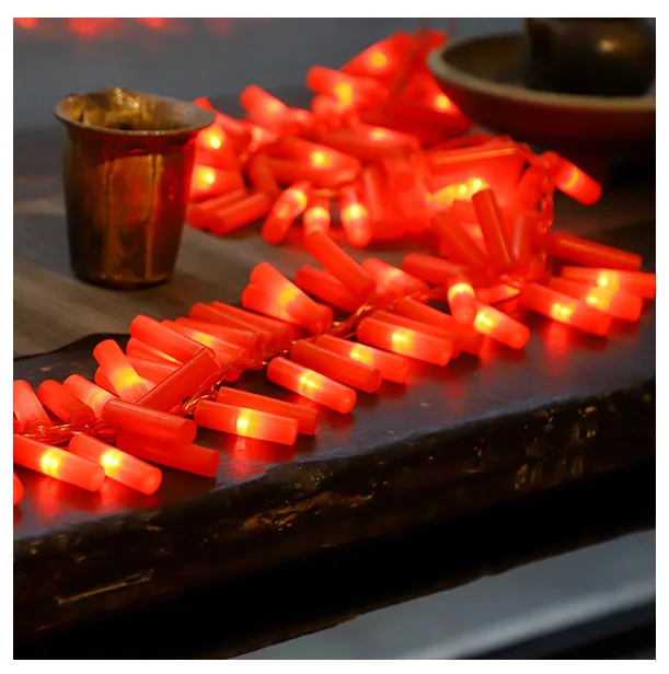 Гирлянда с лампочками длиной 135 см 2 шт.|holiday lights|electronic firecrackerswedding decoration lights |