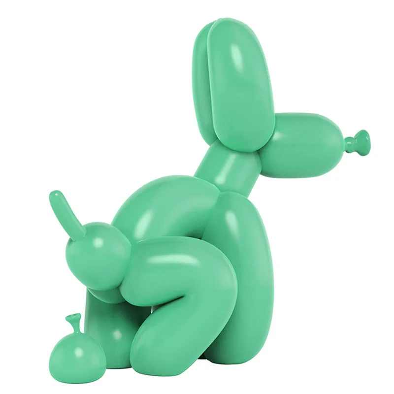 

Abstract Pooping Dog Art Sculpture Decorations Art Dog Statue Resin Craft Home Decorations Animal Figurine R4809