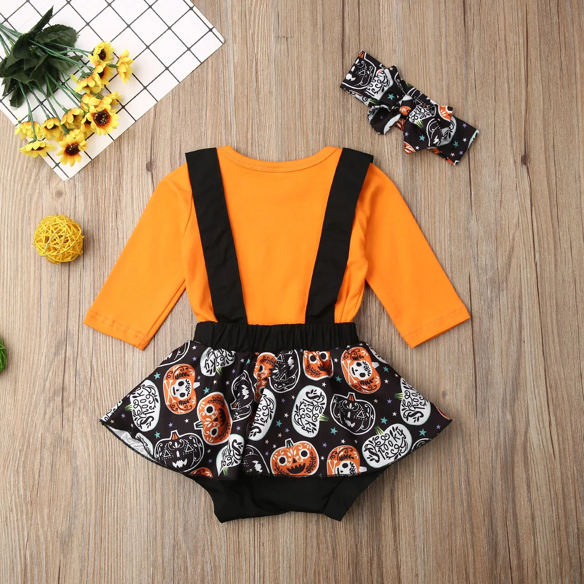 Одежда для новорожденных девочек комплекты с длинными рукавами и комбинезон