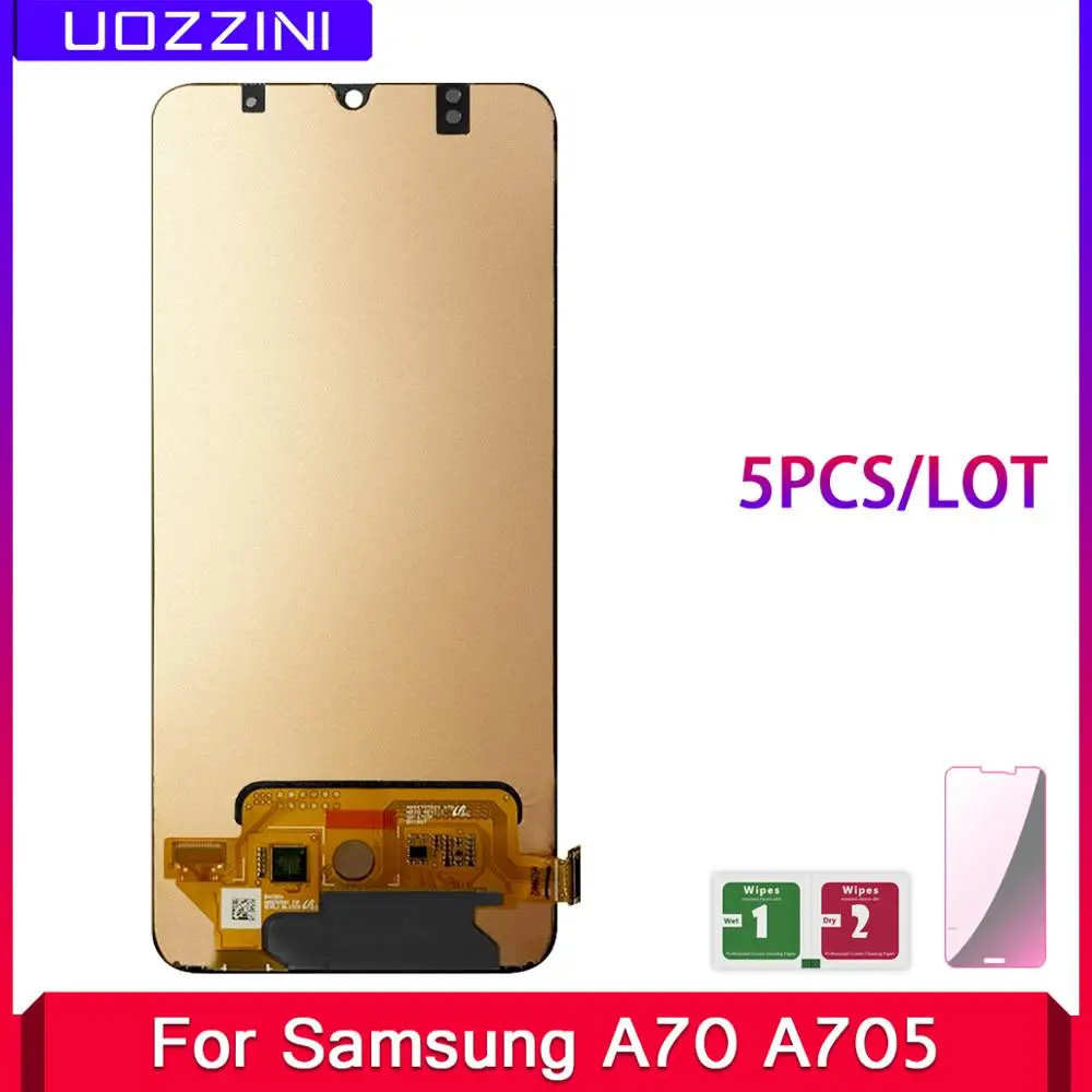 5 шт./лот 100% протестирован для Samsung Galaxy A70 A705 A705F SM ЖК дисплей сенсорный экран