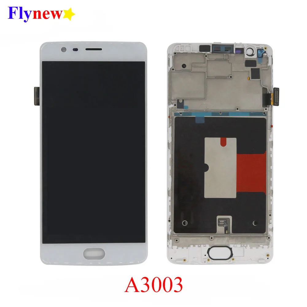FHD 5 &quotEkran для Oneplus 3T A3010 A3000 ЖК дисплей сенсорный экран 1 + 3 сборка One plus A3003 три