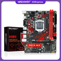 machinist h81 motherboard lga 1150 support ddr3 ram memory core i3i5i7 lga1150 processor vga hdmi gamer pc m atx h81m pro s1