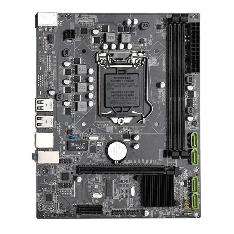 

2021 New PCI-E X16 Professional Desktop Motherboard P55 LGA 1156 DDR3 x 2 Multi SATA2.0