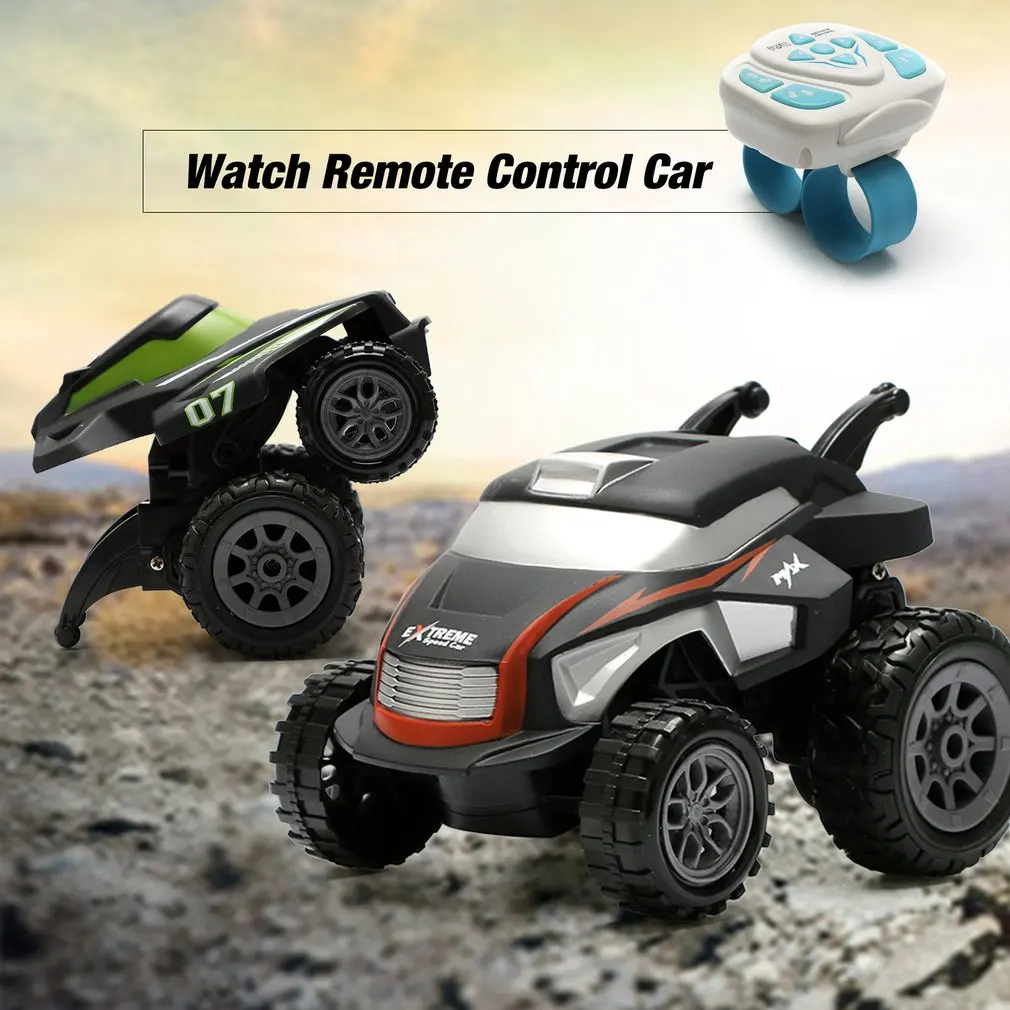 RC Stunt Car 1/32 2 4G 2CH пульт дистанционного управления мини автомобиль для трюков