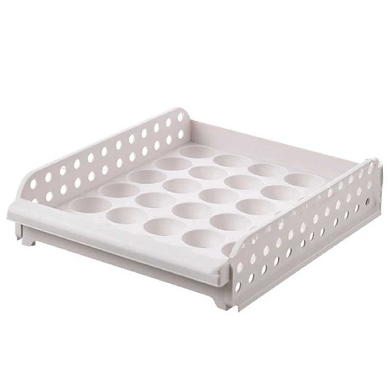 Бытовая коробка для яиц холодильник кухонный двухслойный ящик хранения