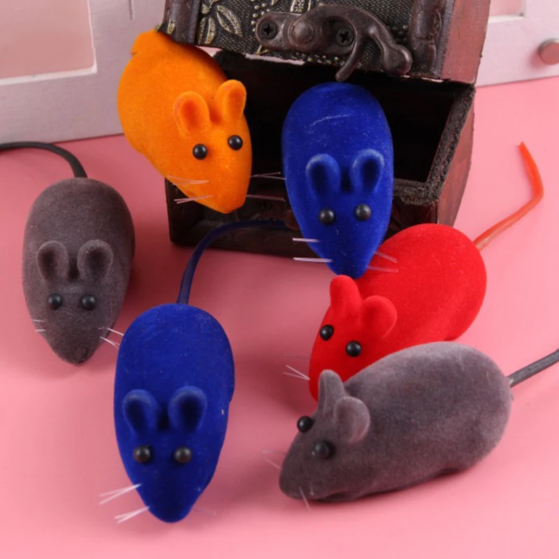 YVYOO 1 шт. креативная забавная ложная мышь игрушки для кошек мини забавные котят