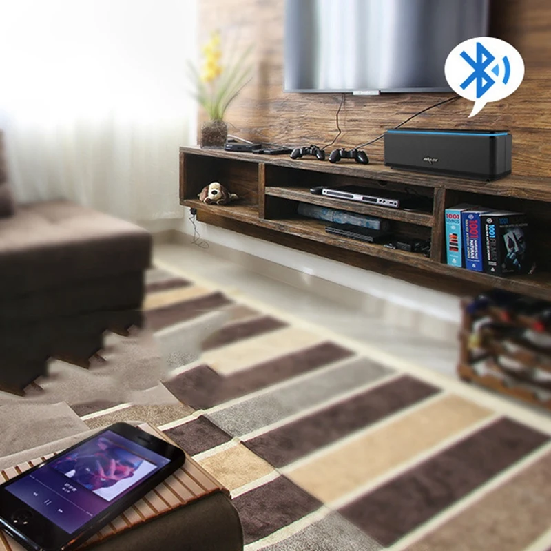 

ZEALOT S7 Contact Control Bluetooth Speaker Subwoofer Portable Small Speaker Outdoor Mobile Phone Wireless o 4 Speakers