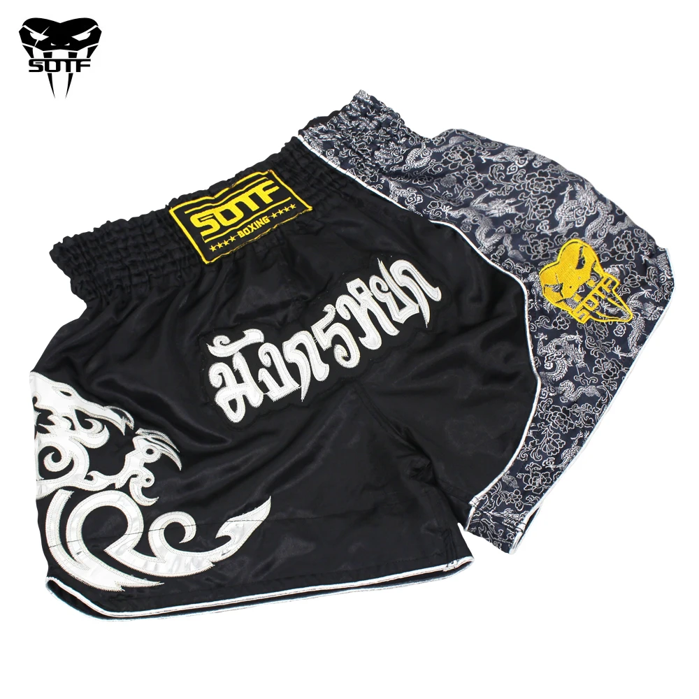 SOTF тачскрин Сенсорная панель боксерские штаны кикбоксинг MMA Шорты джиу-джитсу