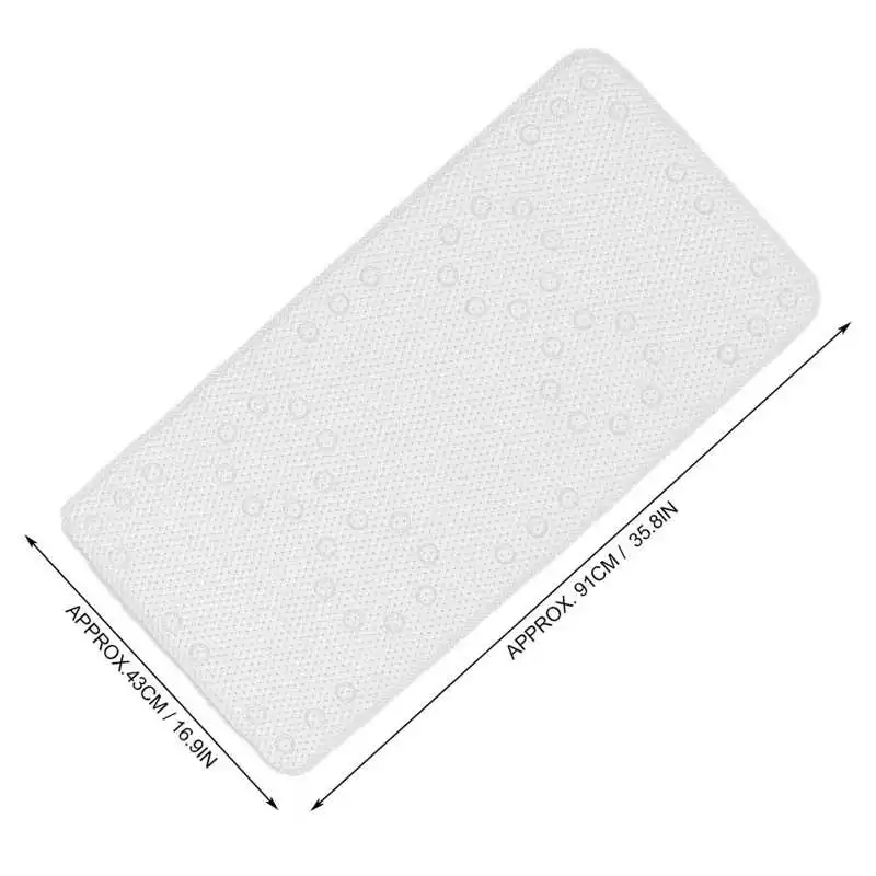 

Relief Pain Tools Massage Instrument Breathable Bathtub Mat NonSlip Silicone Safe Shower Mat Soft Foam Bathtub Rugwith