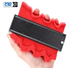 Пластиковый контурный калибр, копировальный контурный калибр, Дубликатор, маркировочная ламинированная кромка, измерительная линейка 12 см25 см