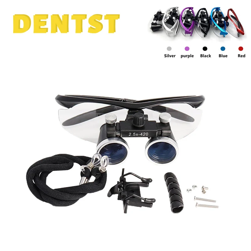 

Dentistry 2.5X/3.5X420mm Dental Loupe Dentistry Lab Medical Loupe Magnification Binocular Magnifier Surgery Surgical Magnifier