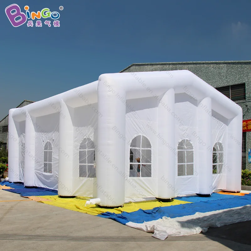Оптовая продажа с фабрики 10x8x5mh надувной гигантский квадратный шатер|Игровые
