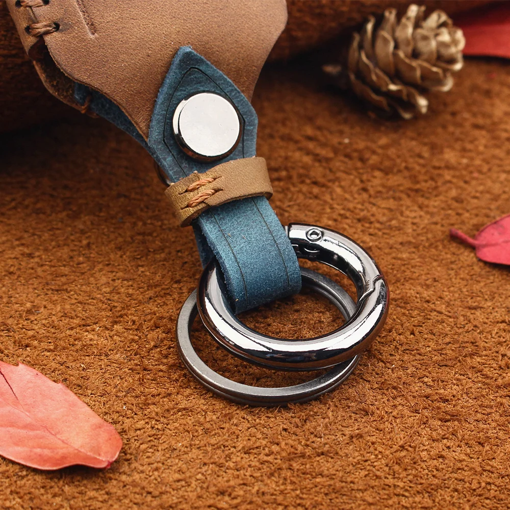 Dandkey Защитная сумка для ключей из натуральной кожи чехол автомобильных Kia Optima