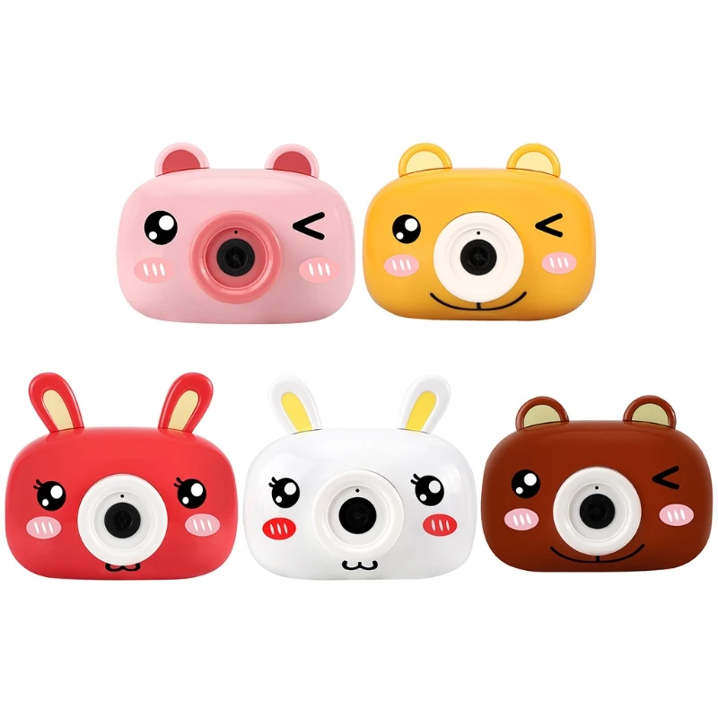 

Children Cartoon Animal Bubble Blower Machine Music Light Blowing Soap Camera M89C