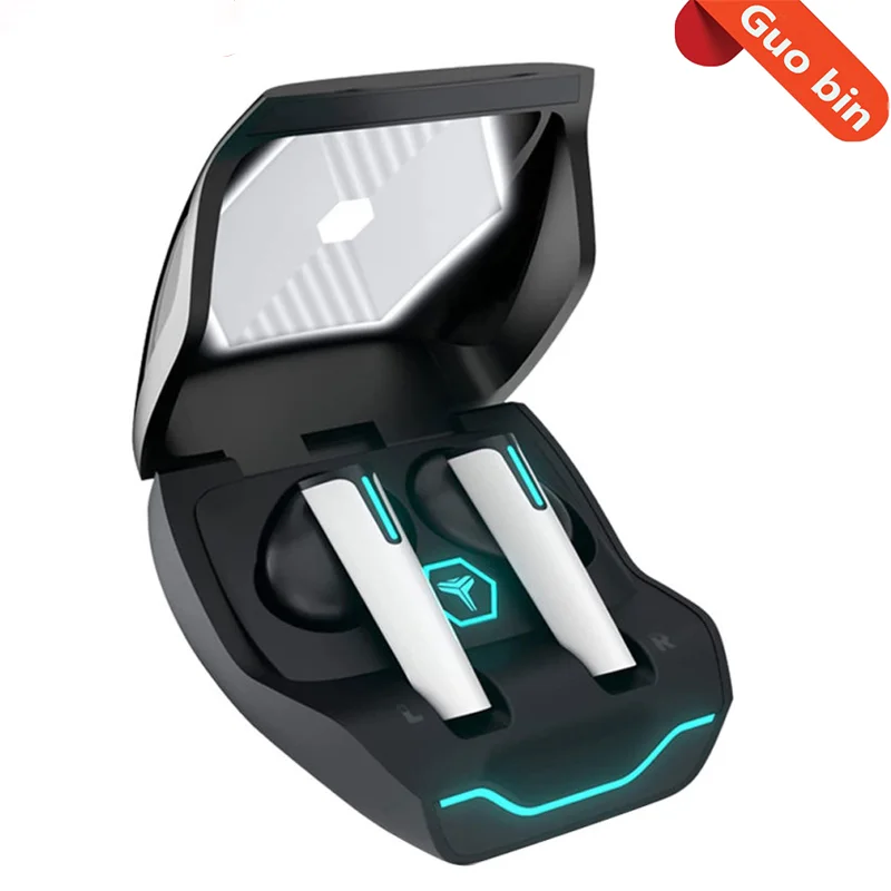 

New TWS GT9 wireless Bluetooth 5.0 game competition headset high fidelity sound quality sports waterproof belt microphone