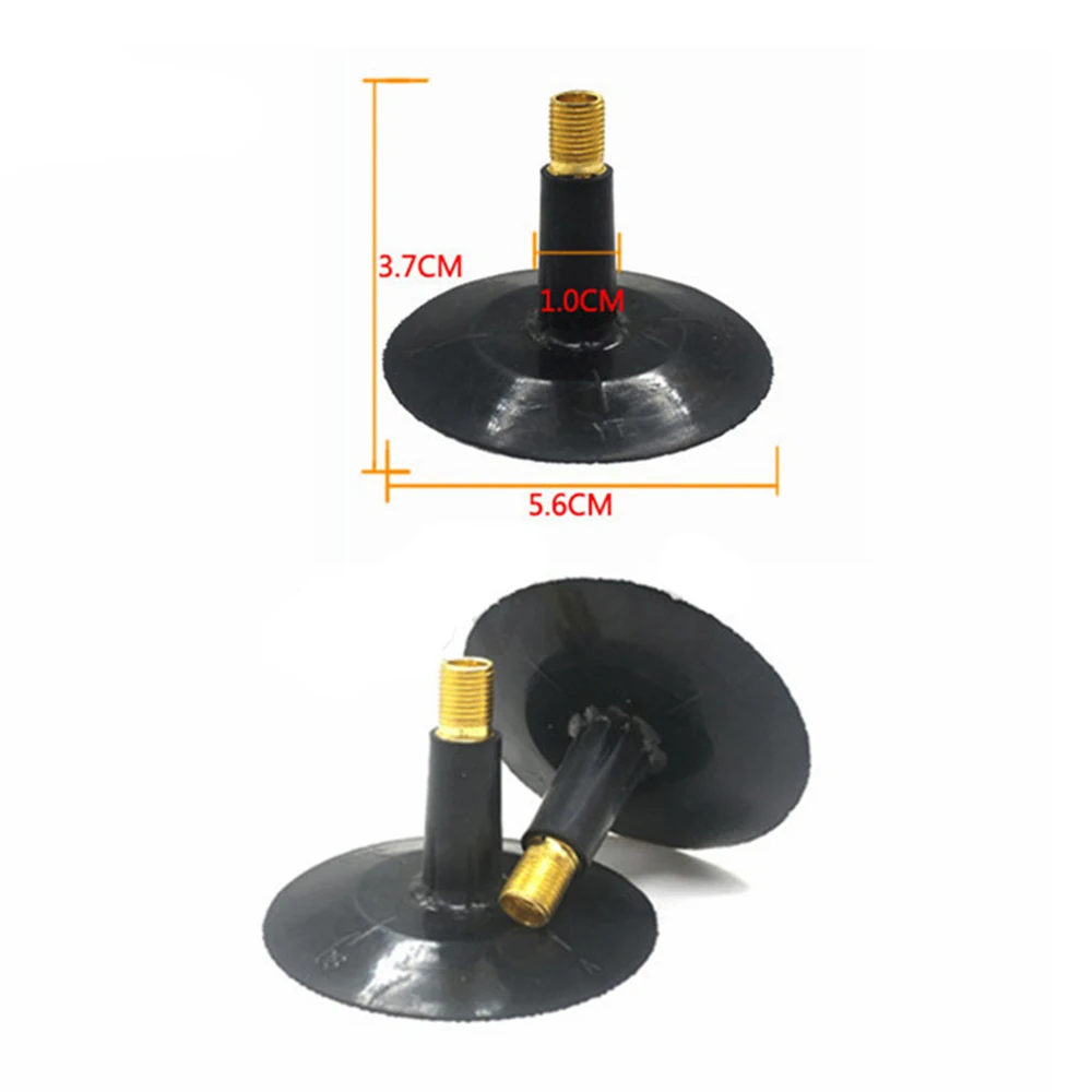 

2 PCs TR13 valve repair with underlay for cold vulcanization, straight nipple for tubeless disc, wheel nipple
