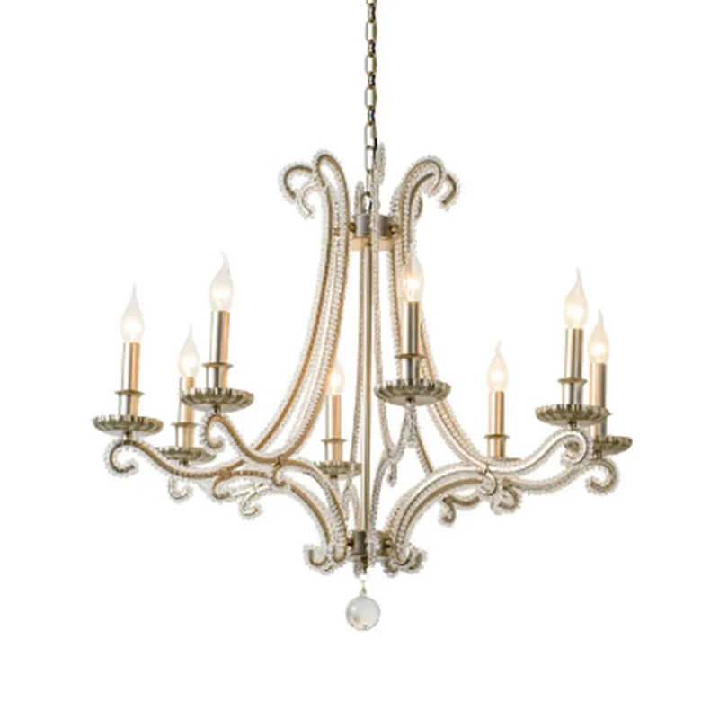 Хрустальная люстра в американском стиле для гостиной художественные