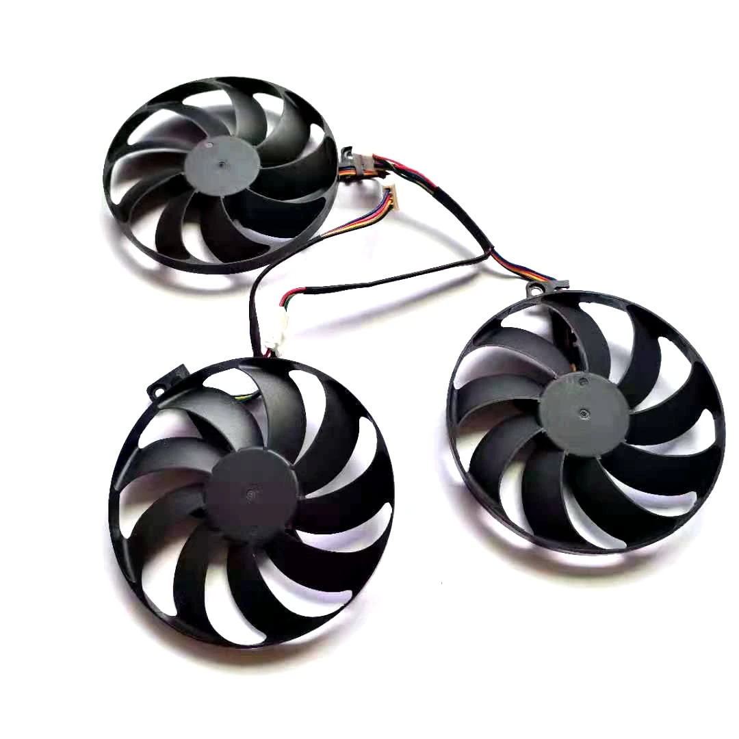Новый T129215SU 3 шт./лот 88 мм 7pin для ASUS ROG STRIX RTX 2070 2080TI RTX2080 RX 5600 XT 5700XT видеокарта