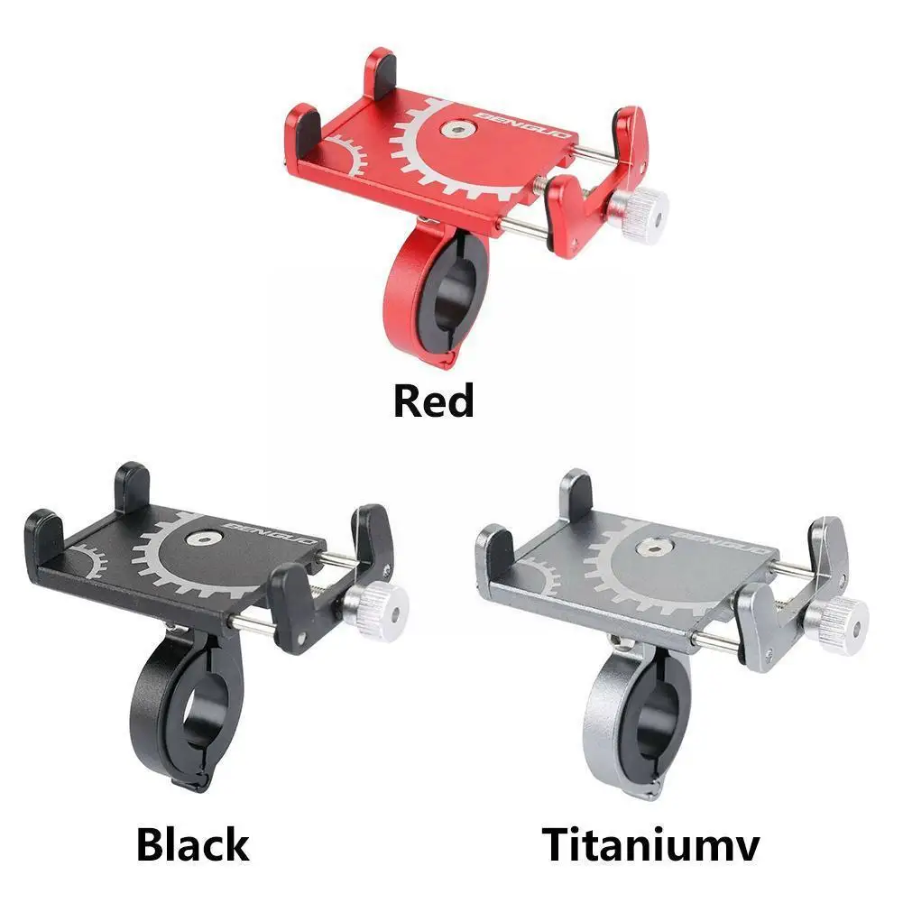 

Универсальный велосипедный держатель для телефона, пряжка, нескользящий держатель на руль из сплава, велосипедный кронштейн, мобильный тел...