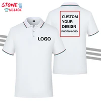 high end custom mens polo shirt golf tennis individual or team tops casual business social short sleeve diy your logo clothes
