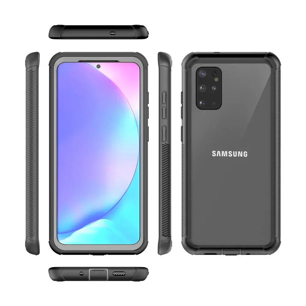 Противоударный чехол для Samsung Galaxy S8 S9 S10 S20 Plus ультраполноразмерный Note 9 10 360