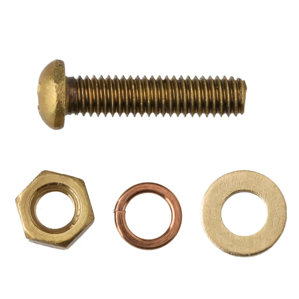 10PcsM3 Length4mm-30mm латунная сковорода головка Крестовая углубление болт Phillips три