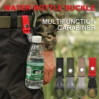 outdoor military webbing backpack hanger hook water bottle buckle molle carabiner campping clip travel survival tool accessories