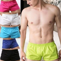 mens cotton casual shorts summer white large size high waist elastic breathable fitness jogging running sports home shorts
