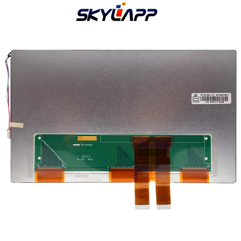 Оригинальный 10 2 дюймовый ЖК-дисплей для Innolux AT102TN03 V.8 TFT GPS ЖК-экран без фотографий |