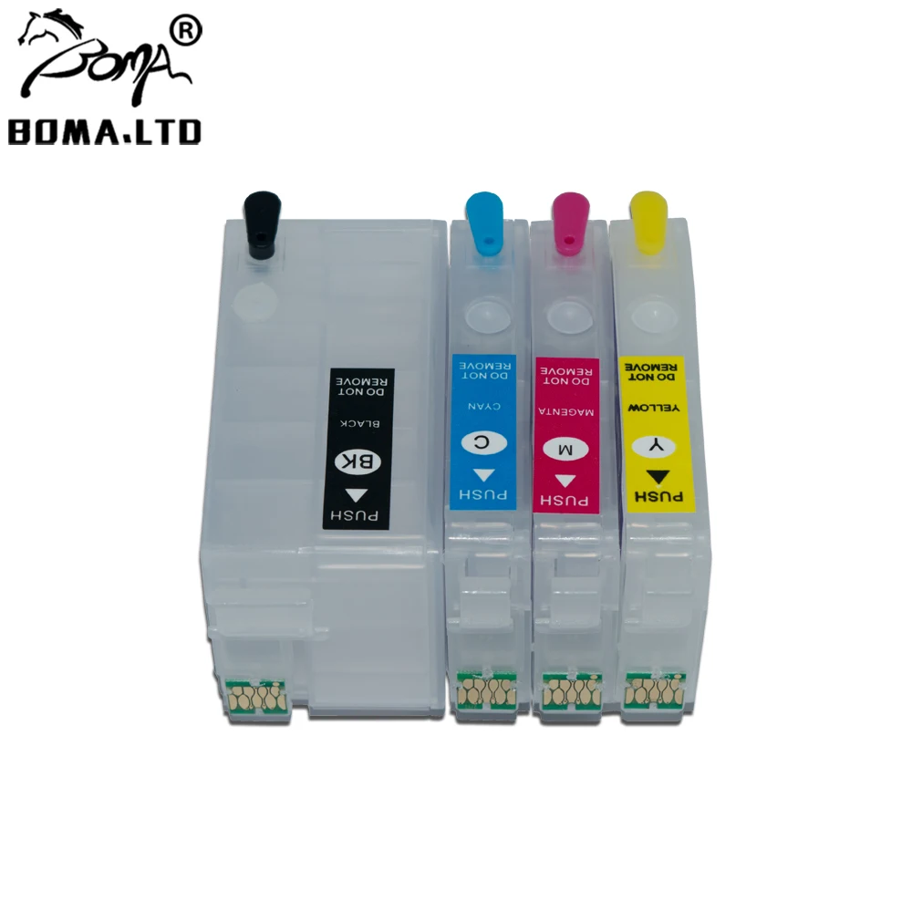Заправляемый чернильный картридж с чипом ARC для Epson WF 7620 7110 3620 3640 270 T2701 T2704|ink for printer