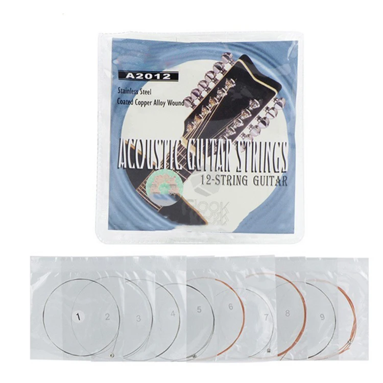 New 6 or 12 Guitar string electric Acoustic Classical musical Stringed instruments guitarras oem Rose guitar parts& accessories