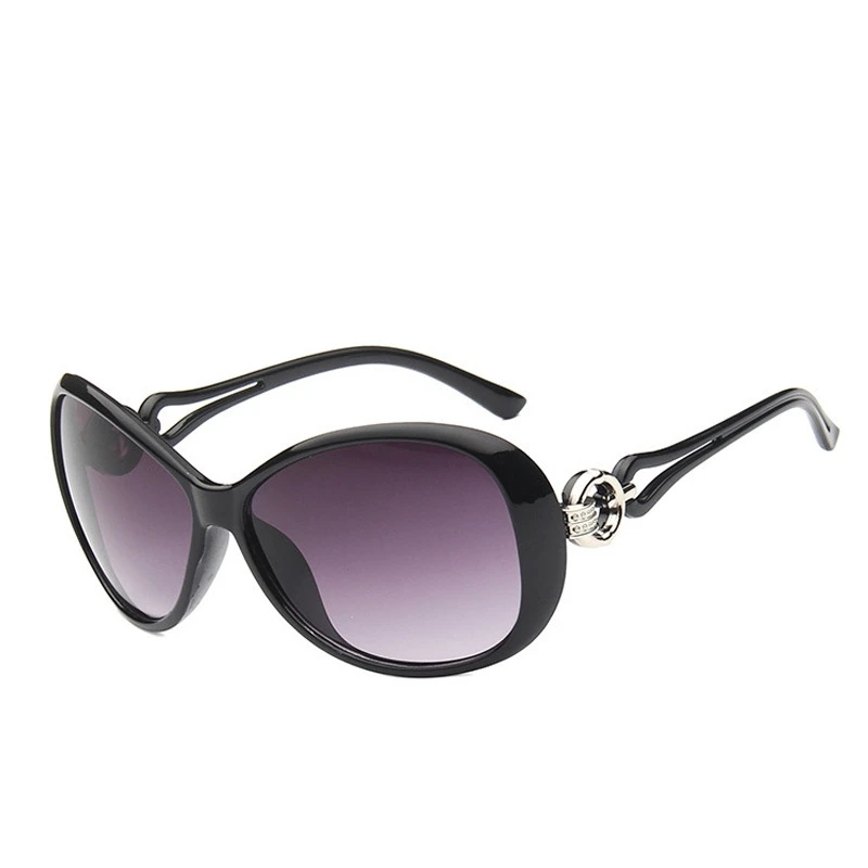 

New Ladies Oval Sunglasses Women Luxury Brand Sun Shade Glasses Frame Women Red Black Fox Glasses UV400 AS077