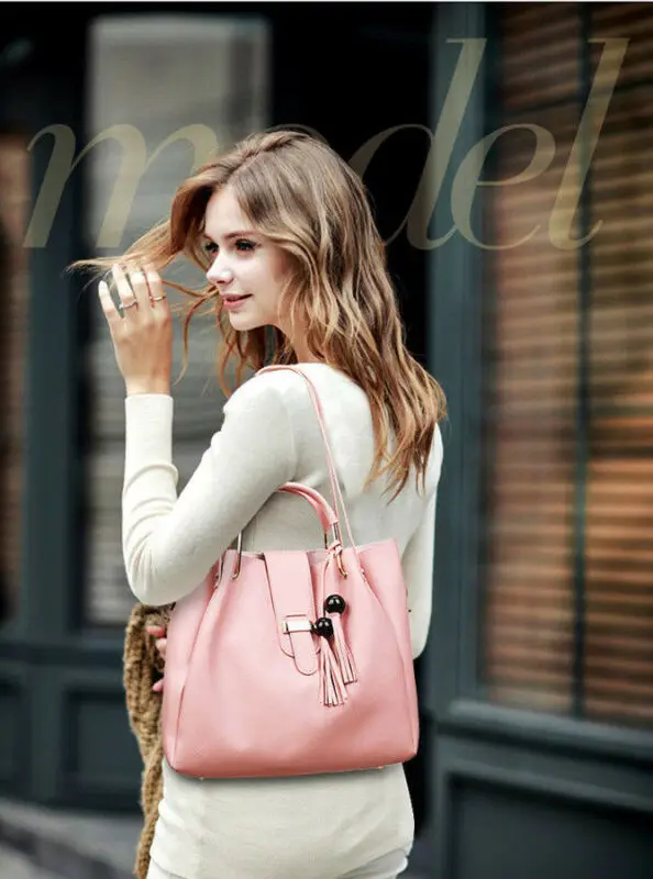 Модный женский кожаный кошелек 3 шт. сумка через плечо сумка-мессенджер