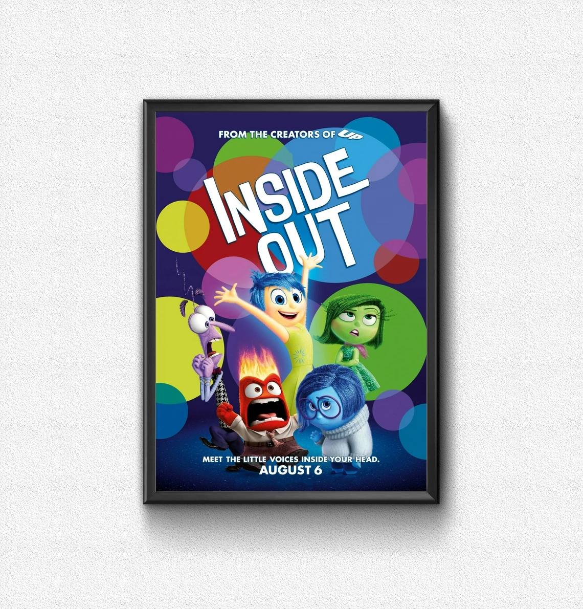 

Inside Out Classic Movie Canvas Poster Home Wall Painting Decoration (No Frame)