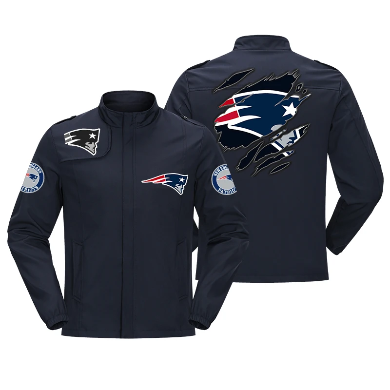 

Autumn sportswear men's casual jacket sports baseball men's jacket comfortable thin stand collar printed jacket