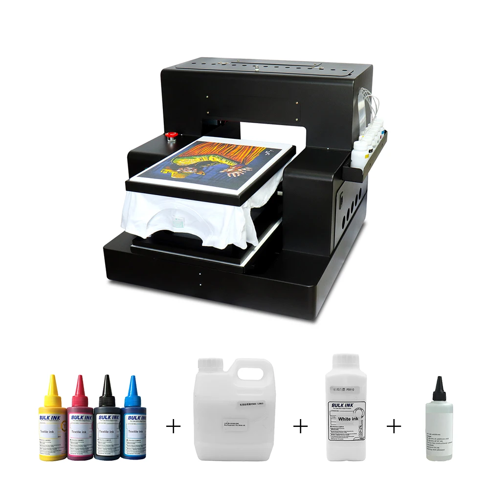 Автоматический планшетный принтер A3 DTG для печати на толстовках с текстильными