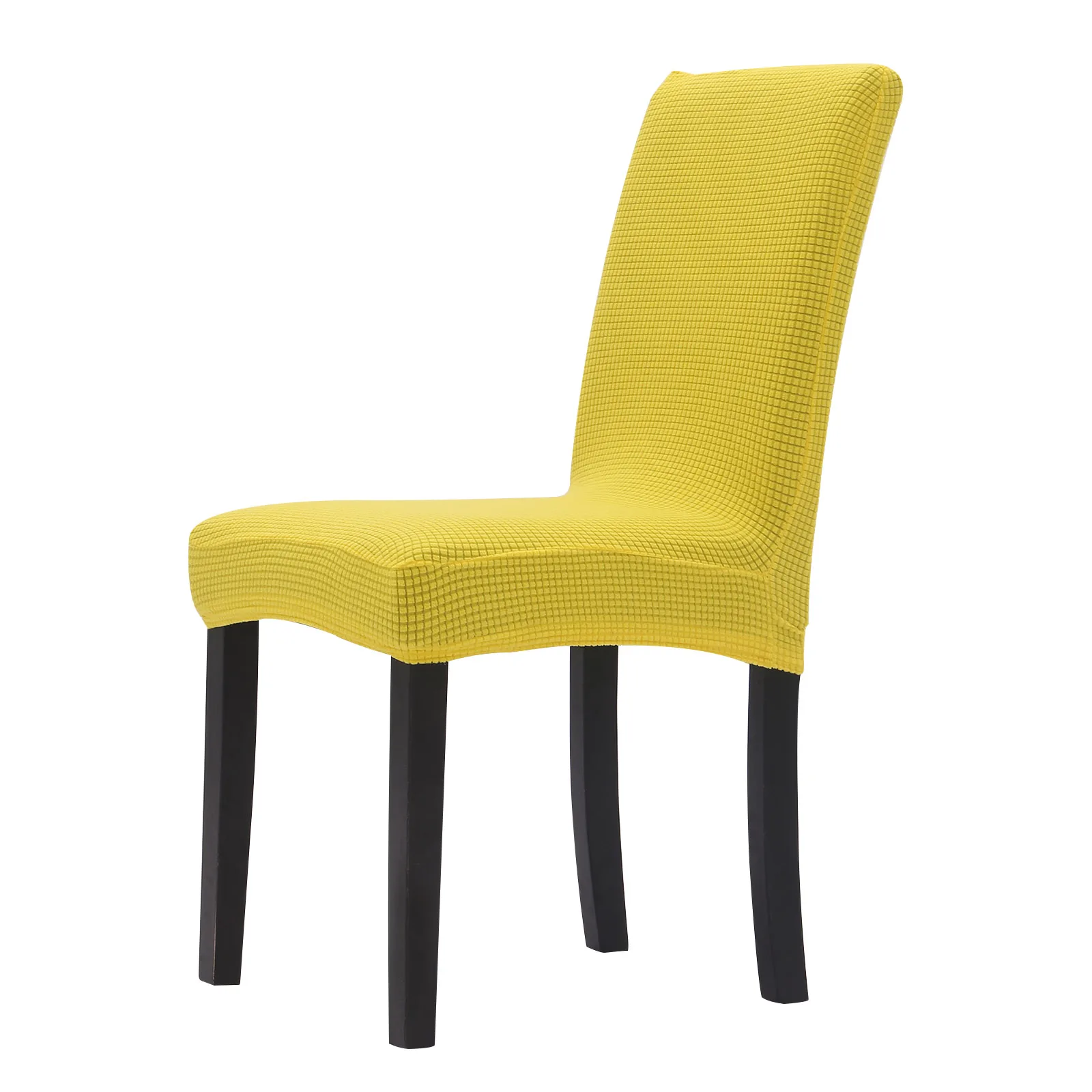 

Spandex Polar Fleece Fabric Super Soft Chair Cover High Back Long Chair Covers Restaurant Hotel Party Banquet Wings Chair