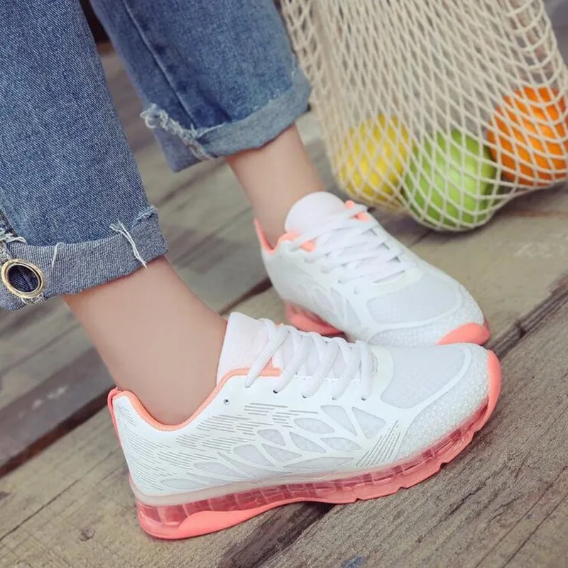 Кроссовки женские легкие с воздушной подушкой Классическая Уличная